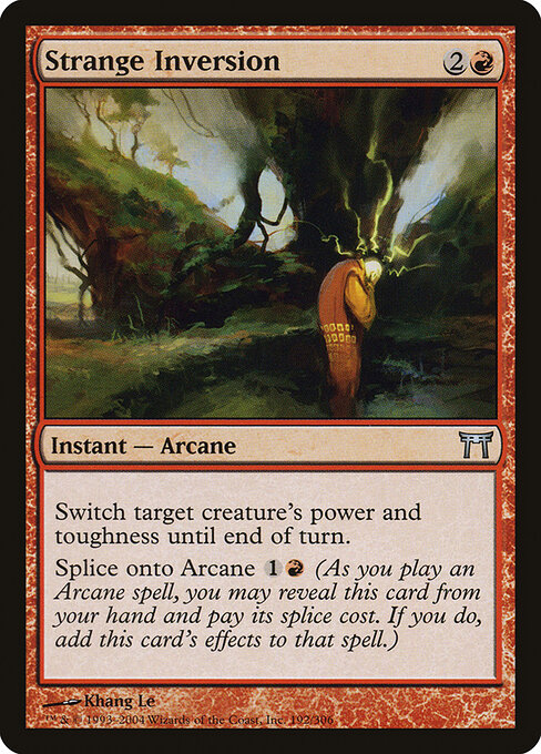 Strange Inversion - Champions of Kamigawa Magic card