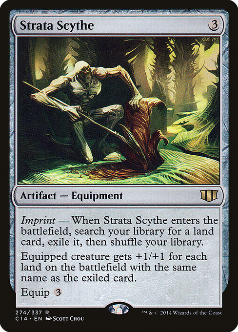 Strata Scythe - Commander 2014 Magic card