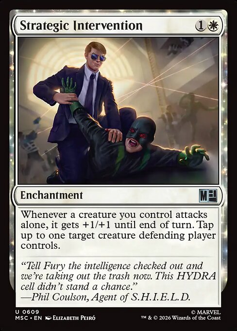Strategic Intervention - Marvel Super Heroes Commander Magic card