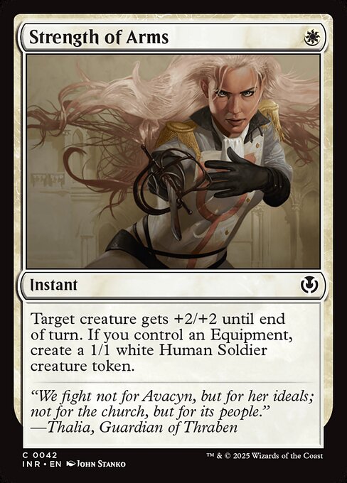 Strength of Arms - Innistrad Remastered Magic card