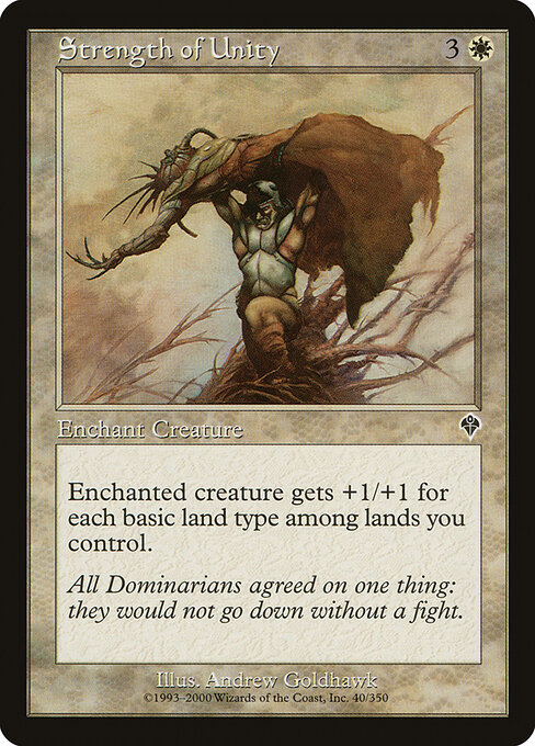 Strength of Unity - Invasion Magic card