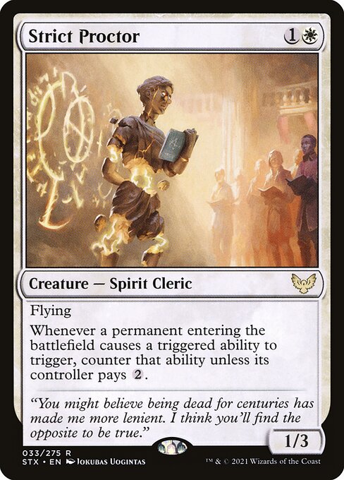 Strict Proctor - Strixhaven: School of Mages Magic card