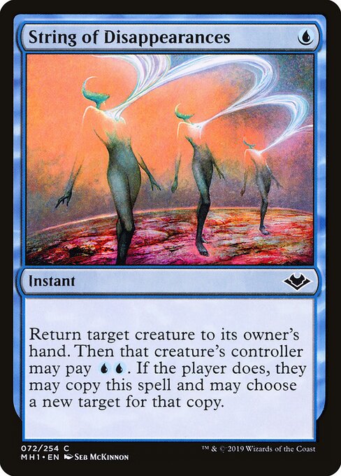 String of Disappearances - Modern Horizons Magic card