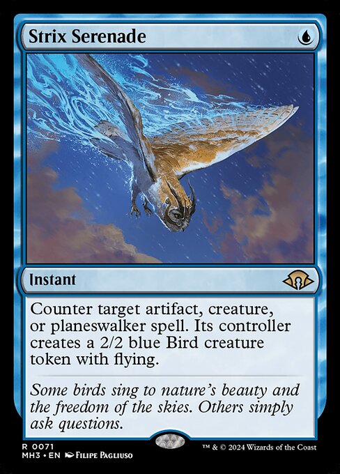 Strix Serenade - Modern Horizons 3 Magic card