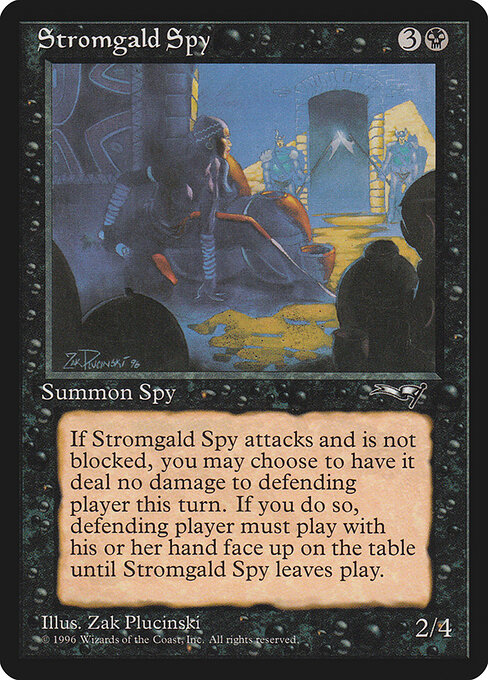 Stromgald Spy - Alliances Magic card
