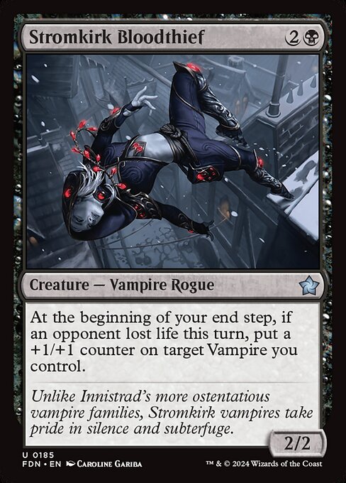 Stromkirk Bloodthief - Foundations Magic card