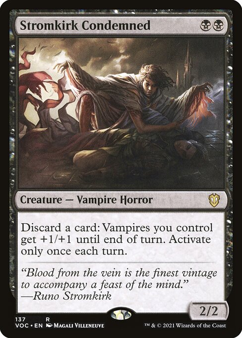 Stromkirk Condemned - Crimson Vow Commander Magic card