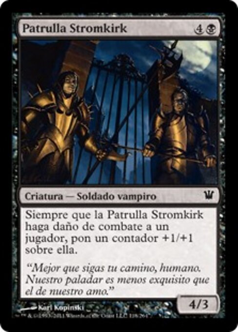 流城の巡回兵 (Stromkirk Patrol) - Conspiracy: Take the Crown (#149) - Illustrated by Karl Kopinski - Magic: The Gathering Card