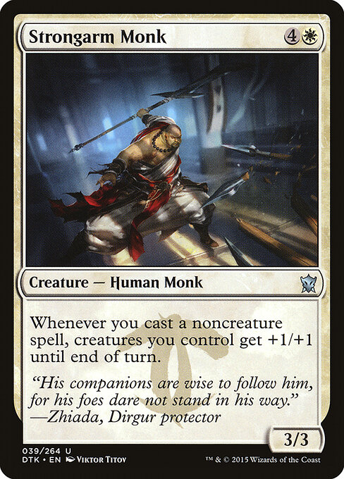 Strongarm Monk - Dragons of Tarkir Magic card