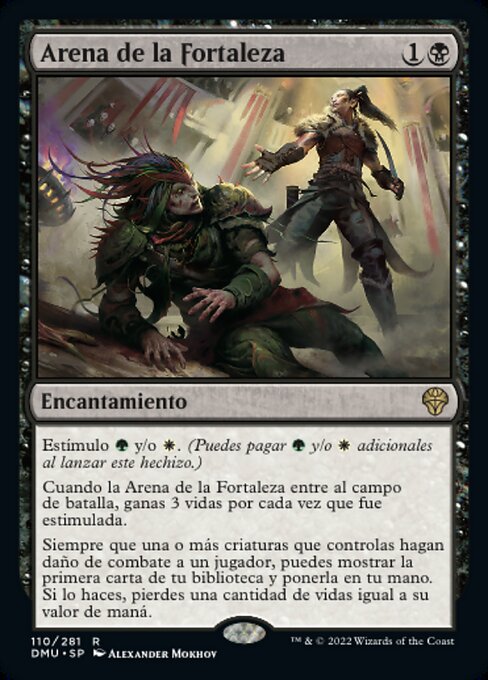 Stronghold Arena - Dominaria United Promos (#110s) - Illustrated by Alexander Mokhov - Magic: The Gathering Card