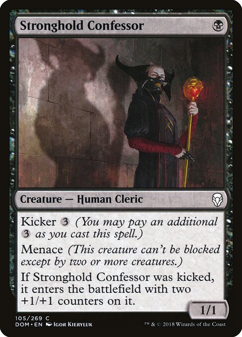Stronghold Confessor - Dominaria Magic card