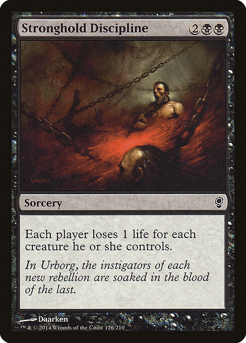 Stronghold Discipline - Conspiracy Magic card