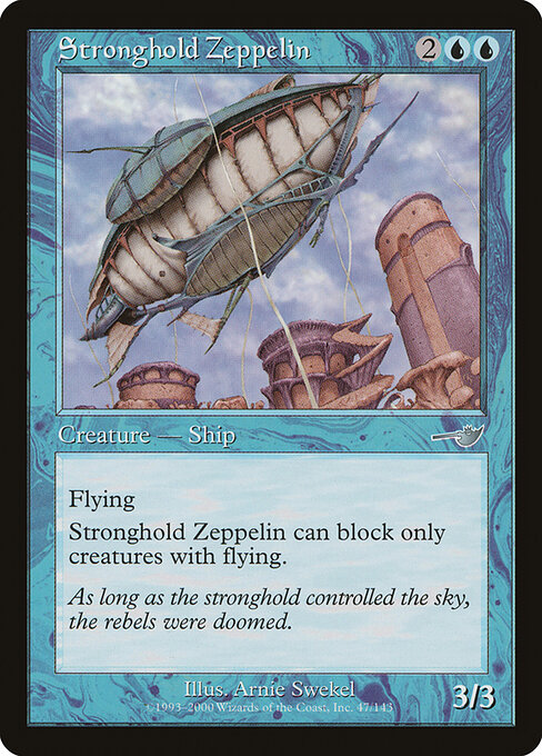Stronghold Zeppelin - Nemesis Magic card