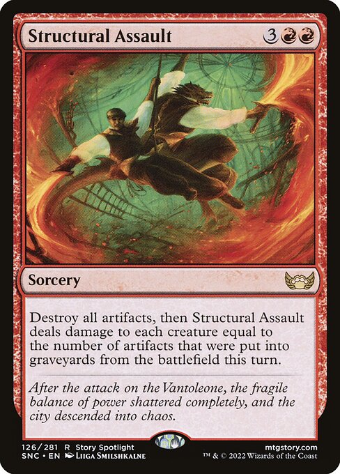 Structural Assault - Streets of New Capenna Magic card