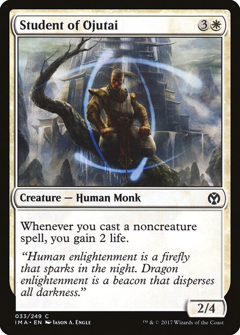 Student of Ojutai - Iconic Masters (#33) - Illustrated by Jason A. Engle - Magic: The Gathering Card