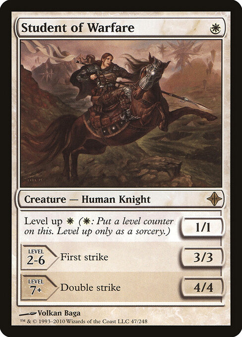 Student of Warfare - Rise of the Eldrazi Magic card