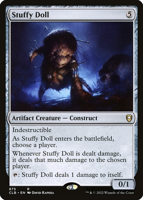 Stuffy Doll - Commander Legends: Battle for Baldur's Gate Magic card