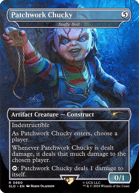 Bambola di Pezza (Stuffy Doll) - Magic 2013 (#218) - Illustrated by David Rapoza - Magic: The Gathering Card