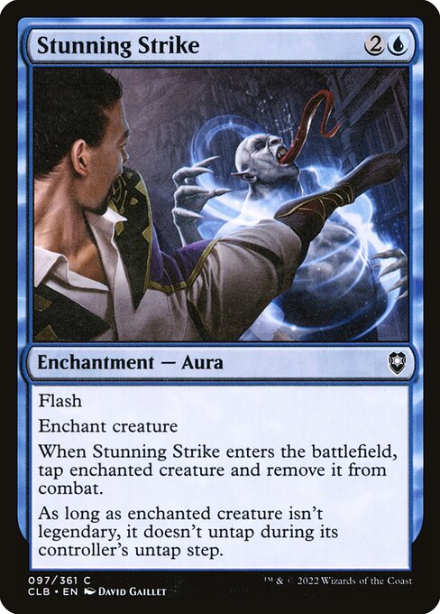 Stunning Strike - Commander Legends: Battle for Baldur's Gate Magic card