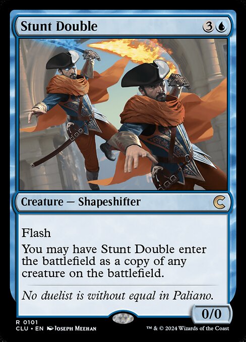 Stunt Double - Ravnica: Clue Edition Magic card