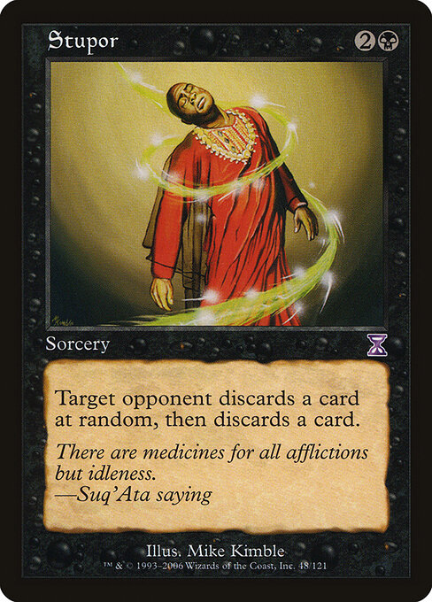 Stupor - Time Spiral Timeshifted Magic card