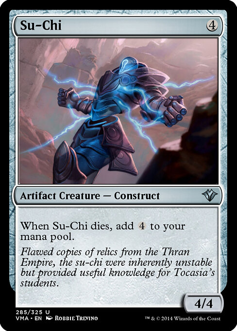 Su-Chi - Masters Edition (#168) - Illustrated by Christopher Rush - Magic: The Gathering Card