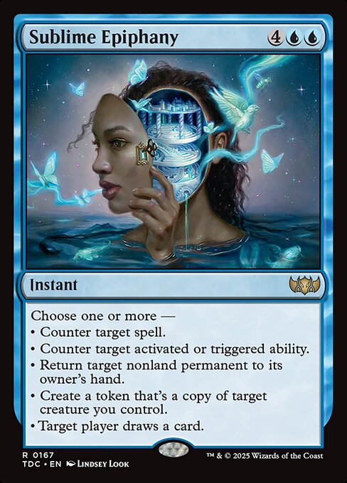 Sublime Epiphany - Tarkir: Dragonstorm Commander Magic card