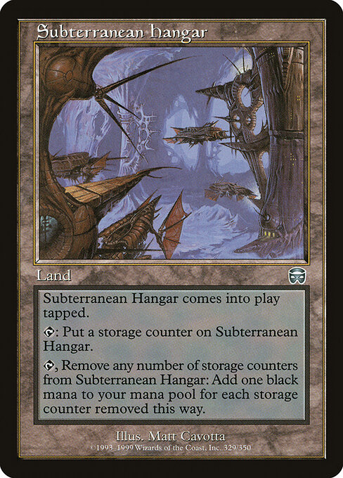 Subterranean Hangar - Mercadian Masques Magic card