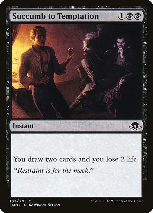 Succumb to Temptation - Eldritch Moon Magic card
