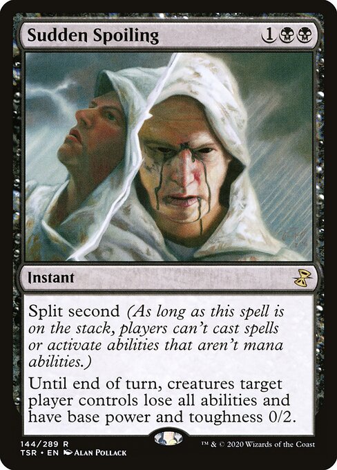 Sudden Spoiling - Time Spiral Remastered Magic card