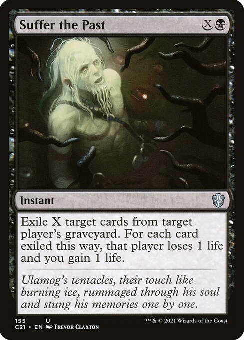 Suffer the Past - Commander 2021 Magic card