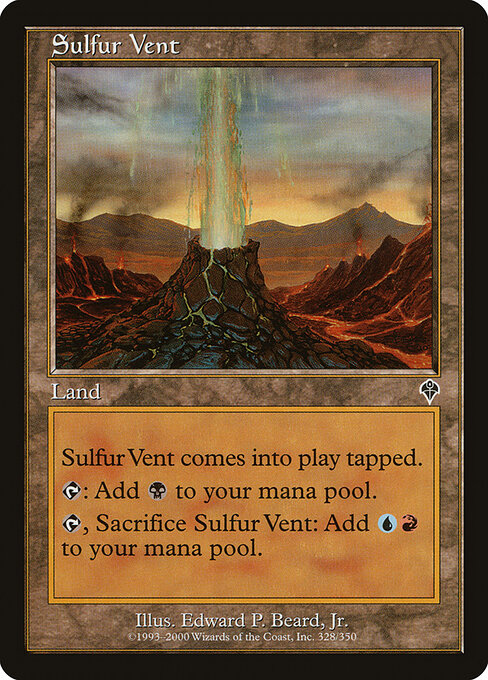 Sulfur Vent - Invasion Magic card
