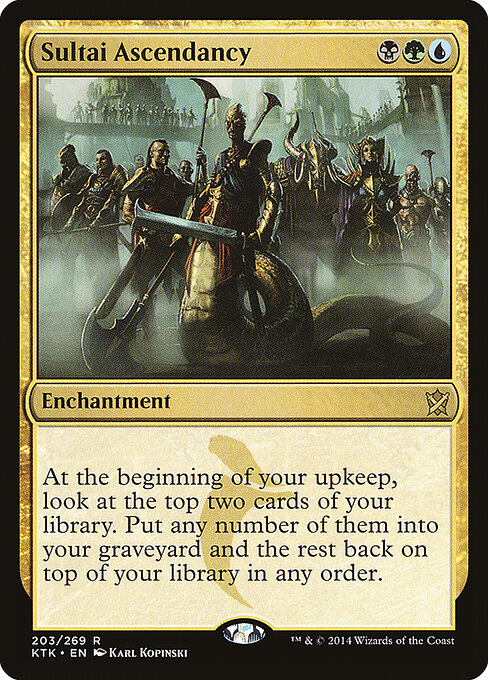 Sultai Ascendancy - Khans of Tarkir Magic card