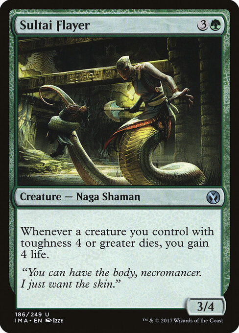 Sultai Flayer - Iconic Masters Magic card