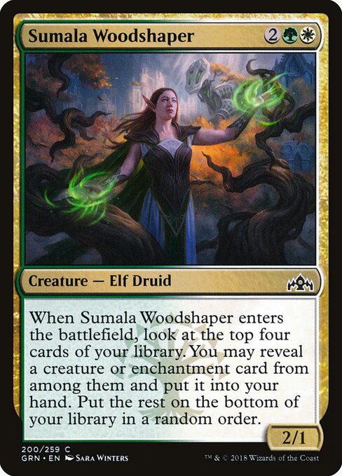 Sumala Woodshaper - Guilds of Ravnica Magic card