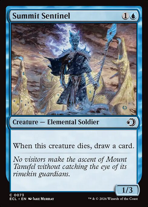 Summit Sentinel - Lorwyn Eclipsed Magic card