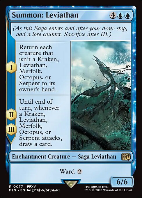 Summon: Leviathan - Final Fantasy Magic card