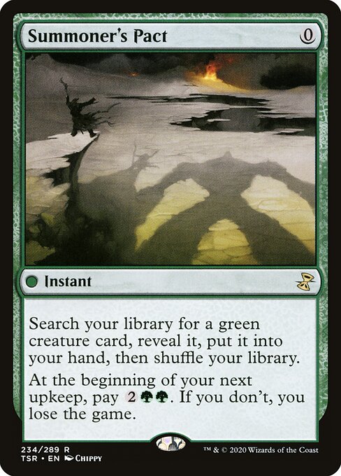 Summoner's Pact - Time Spiral Remastered Magic card