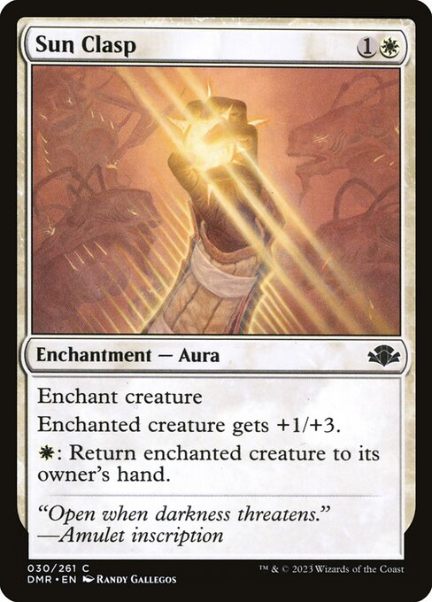 Sun Clasp - Dominaria Remastered Magic card