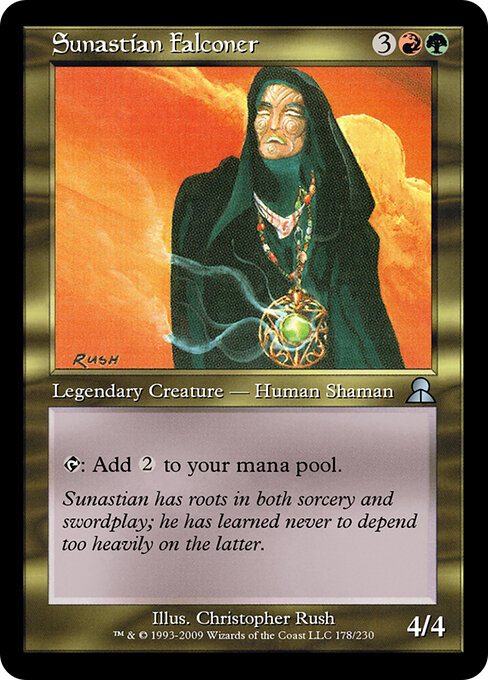Sunastian Falconer - Masters Edition III Magic card