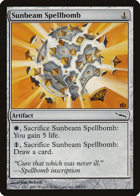 Sunbeam Spellbomb - Mirrodin Magic card