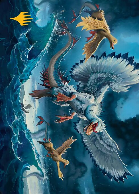 Sunderflock // Sunderflock - Lorwyn Eclipsed Art Series (#11) - Illustrated by Caio Monteiro - Magic: The Gathering Card
