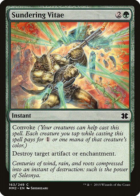 Sundering Vitae - Modern Masters 2015 Magic card