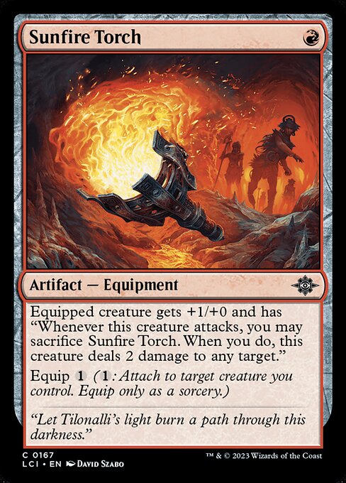 Sunfire Torch - The Lost Caverns of Ixalan Magic card