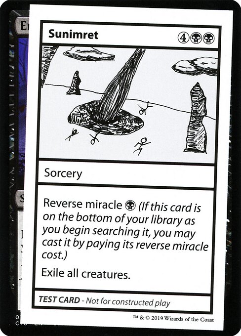 Sunimret - Mystery Booster Playtest Cards 2021 (#47) - Illustrated by Kelly McBride - Magic: The Gathering Card