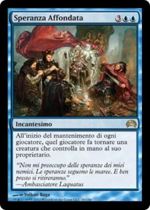 沉沦的希望 (Sunken Hope) - Tenth Edition (#112) - Illustrated by Volkan Baǵa - Magic: The Gathering Card