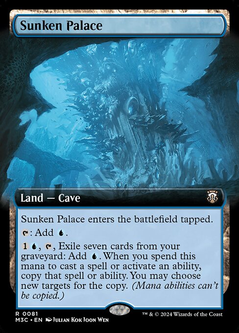 Sunken Palace - Modern Horizons 3 Commander Magic card