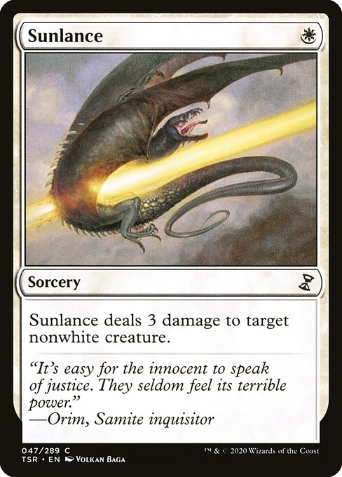 Sunlance - Time Spiral Remastered Magic card