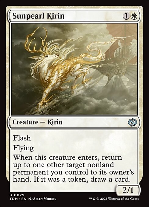 Sunpearl Kirin - Tarkir: Dragonstorm Magic card
