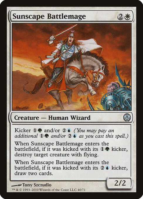 Sunscape Battlemage - Duel Decks: Phyrexia vs. the Coalition Magic card